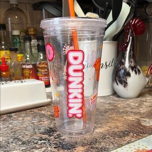 Dunkin Clear Tumbler